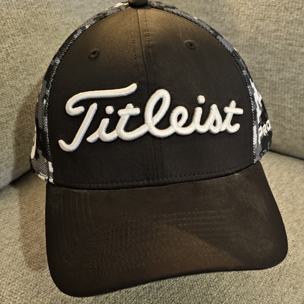 Titleist Limited Edition Black Camo Flexfit Hat multiple hats available